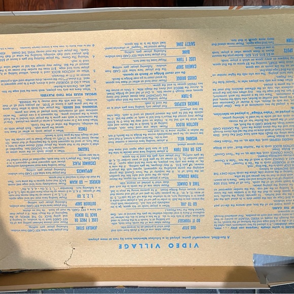 Vintage 1960 Milton Bradley Video Village Board Game W/ Box - Picture 8 of 8